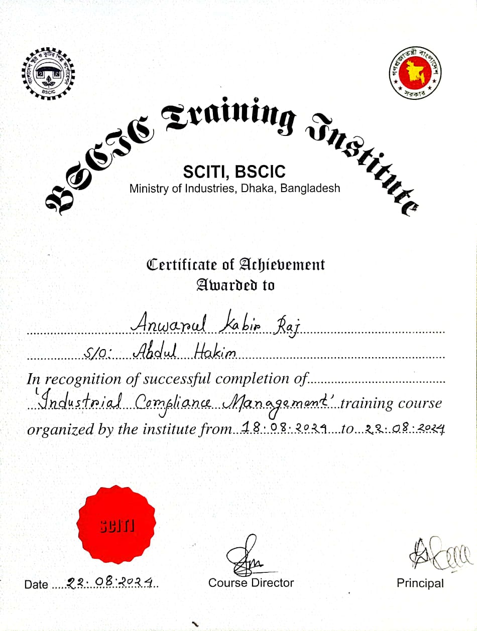 Certification 12