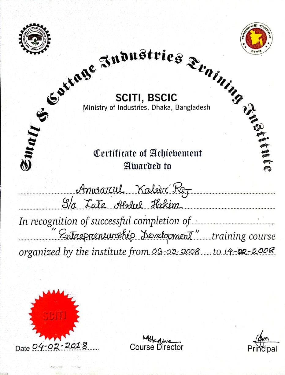 Certification 2